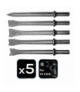 Dłuta do młotka pneumatycznego 5 szt. GTX NEO Tools 14-029