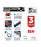 Miniszlifierka akumulatorowa Energy+ 18V bez akumulatora GTX GRAPHITE 58GE107