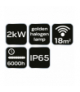 Promiennik 2000W, IP65, element grzejny golden halogen lamp GTX NEO Tools 90-031