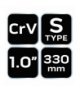 Klucz do rur typ "S", 1,0", 330 mm GTX NEO Tools 02-420