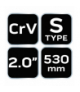 Klucz do rur typ "S", 2.0", 530 mm GTX NEO Tools 02-422