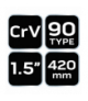Klucz do rur typ "90", 1.5", 420 mm GTX NEO Tools 02-424