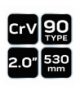 Klucz do rur typ "90", 2.0", 530 mm GTX NEO Tools 02-425