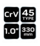 Klucz do rur typ "45", 1.0", 330 mm GTX NEO Tools 02-426