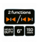 Ścisk automatyczny heavy duty 6"/150 GTX NEO Tools 45-500