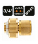Złączka przelotowa 3/4", mosiężna GTX NEO Tools 15-732