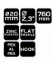 Sprężyna do gięcia rur PEX 20 x 760 mm GTX NEO Tools 02-432 - zdjęcie 7