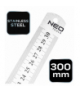 Przymiar liniowy 30 cm, stal nierdzewna GTX NEO Tools 72-213