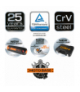 Klucze nasadowe 1/2", zestaw 20 szt., CrV GTX NEO Tools 10-032