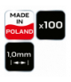 Krzyżyki dystansowe z kółkiem 1 mm, 100 szt. GTX NEO Tools 61-113