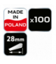 Kliny dystansowe małe, 100 szt. GTX NEO Tools 61-123