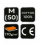 Koszula flanelowa, zielona, rozmiar M GTX NEO Tools 81-546-M