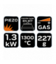 Palnik gazowy nakręcany + nabój z gazem butan, 227g GTX NEO Tools 20-041