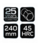 Szczypce do zaciskania końcówek antenowych 1,72-8,1 mm2 GTX NEO Tools 01-545
