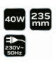 Lutownica oporowa 40W GTX NEO Tools 19-155