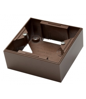 KIER PNP-W/52 Puszka instalacyjna do serii Kier , BRĄZOWY METALIK