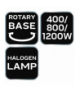 Halogenowy promiennik podczerwieni 400/800/1200W GTX NEO Tools 90-114