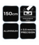 Poziomnica aluminiowa S 300, 3 libelle, 150 cm GTX NEO Tools 71-136