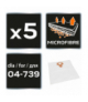 Worki do odkurzacza 04-738, 5 sztuk GTX NEO Tools 04-738-145