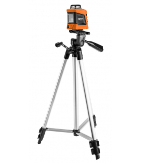 Laser płaszczyznowy 15 m, 360° w poziomie, z etui i statywem 1.5 m GTX NEO Tools 75-102