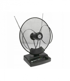 Antena TV pokojowa DVB-T2, VHF/UHF/FM 36dB LXHP04
