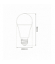 Żarówka LED Wi-FI A60 8W E27 Smart Tuya RGB+CCT+DIM Eko-Light EKSM6659
