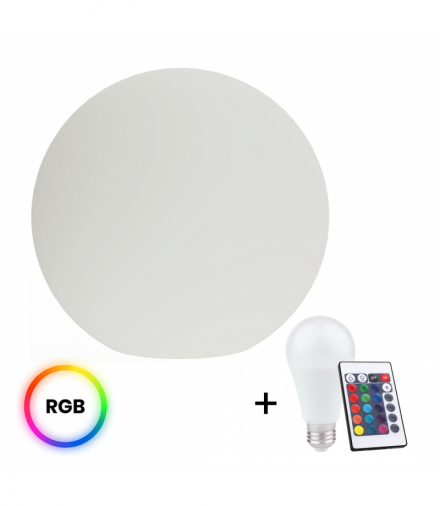Kula Ogrodowa Globo Fi300 + Żarówka RGB A60 10W + Pilot Eko-Light EKO1365
