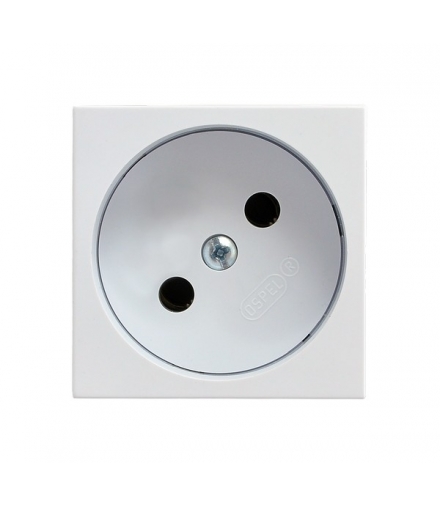 OSPEL45 GK-1/46 Gniazdo pojedyncze , BIAŁY CIEPŁY