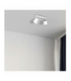 Lampa sufitowa DIXIE WHITE 2xGX53 Milagro MLP7595