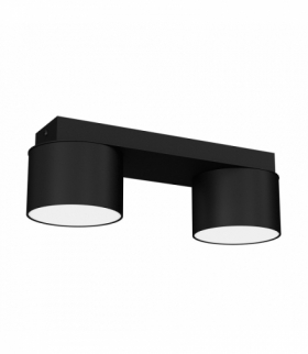 Lampa sufitowa DIXIE Black 2xGX53 Milagro MLP7544