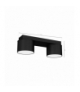 Lampa sufitowa DIXIE Black 2xGX53 Milagro MLP7544