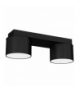 Lampa sufitowa DIXIE Black 2xGX53 Milagro MLP7544