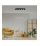 Lampa sufitowa DIXIE Black 5xGX53 Milagro MLP7547