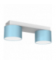 Lampa sufitowa DIXIE Blue/White 2xGX53 Milagro MLP7549