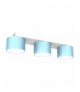 Lampa sufitowa DIXIE Blue/White 3xGX53 Milagro MLP7550