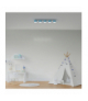 Lampa sufitowa DIXIE Blue/White 5xGX53 Milagro MLP7552