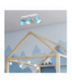 Lampa sufitowa DIXIE BLUE/WHITE 3xGX53 Milagro MLP7606
