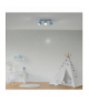 Lampa sufitowa DIXIE BLUE/WHITE 3xGX53 Milagro MLP7606