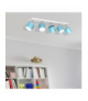Lampa sufitowa DIXIE BLUE/WHITE 5xGX53 Milagro MLP7608