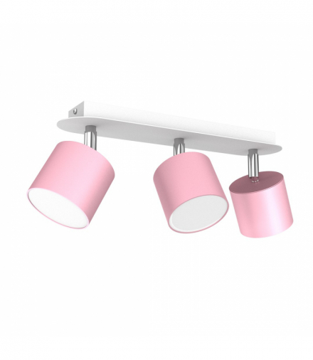 Lampa sufitowa DIXIE PINK 3xGX53 Milagro MLP7611
