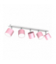 Lampa sufitowa DIXIE PINK 5xGX53 Milagro MLP7613