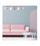Lampa sufitowa DIXIE PINK 5xGX53 Milagro MLP7613