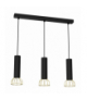 Lampa wisząca DANTE Black/Gold 3x mini GU10 Milagro MLP7249