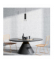 Lampa Wisząca DANTE BLACK/SILVER 1x mini GU10 Milagro MLP7359
