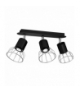 Lampa Sufitowa DANTE BLACK/SILVER 3x mini GU10 Milagro MLP7357