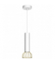 Lampa wisząca DANTE White/Gold 1x mini GU10 Milagro MLP7254