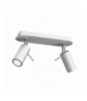 Lampa sufitowa PRESTON WHITE/CHROME 2x mini GU10 Milagro MLP7615