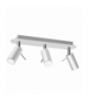 Lampa sufitowa PRESTON WHITE/CHROME 3x mini GU10 Milagro MLP7616