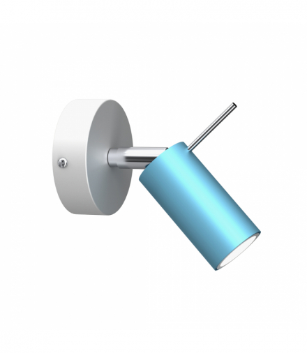 Kinkiet PRESTON BLUE/WHITE 1x mini GU10 Milagro MLP7622