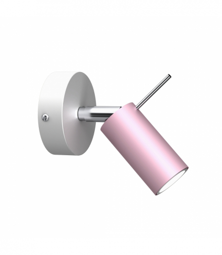 Kinkiet PRESTON PINK/WHITE 1x mini GU10 Milagro MLP7626